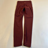 #save - Lululemon Size 4 Maroon Women’s Power Through High Rise Tights/Leggings - Afterglow Market