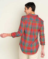 Re-Form Flannel LS Shirt | Winterberry