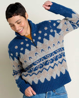 Women's Wilde 1/4 Zip Sweater | True Navy