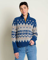 Women's Wilde 1/4 Zip Sweater | True Navy