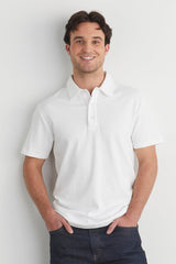 Fair Indigo - 100% Organic Cotton Polo Shirt - Tops - Afterglow Market