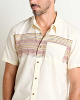 Toad&Co - Airscape SS Shirt | Dark Roast Stripe - SS Button-Down - Afterglow Market