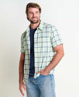 Toad&Co - Airscape SS Shirt | Lichen Check - SS Button-Down - Afterglow Market