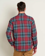 Toad&Co - Airsmyth LS Shirt | Berry Windowpane - LS Button-Down - Afterglow Market