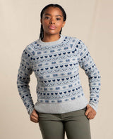 Women's Cazadero Crew Sweater | Heather Grey