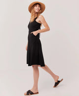 Pact - Fit & Flare Tie-Back Dress - Dresses - Afterglow Market