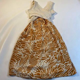 Anthropologie Amadi Size XS Fully Lined Abstract Print Cross Front Lola Dress