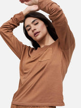 Mate The Label - Long Sleeve Sleep Tee - Tops - Afterglow Market