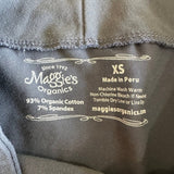 Maggie’s Organics - Maggie’s Organics Olive Green Diagonal Seam Mini Skirt - Afterglow Market