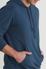 Fair Indigo - Unisex 100% Organic Cotton Pullover Hoodie - Sweatshirts - Afterglow Market
